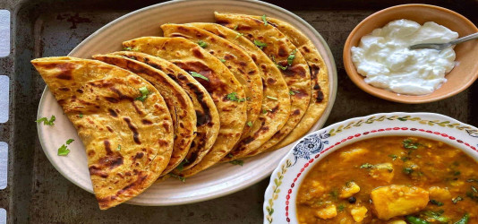 RICE & PARATHA